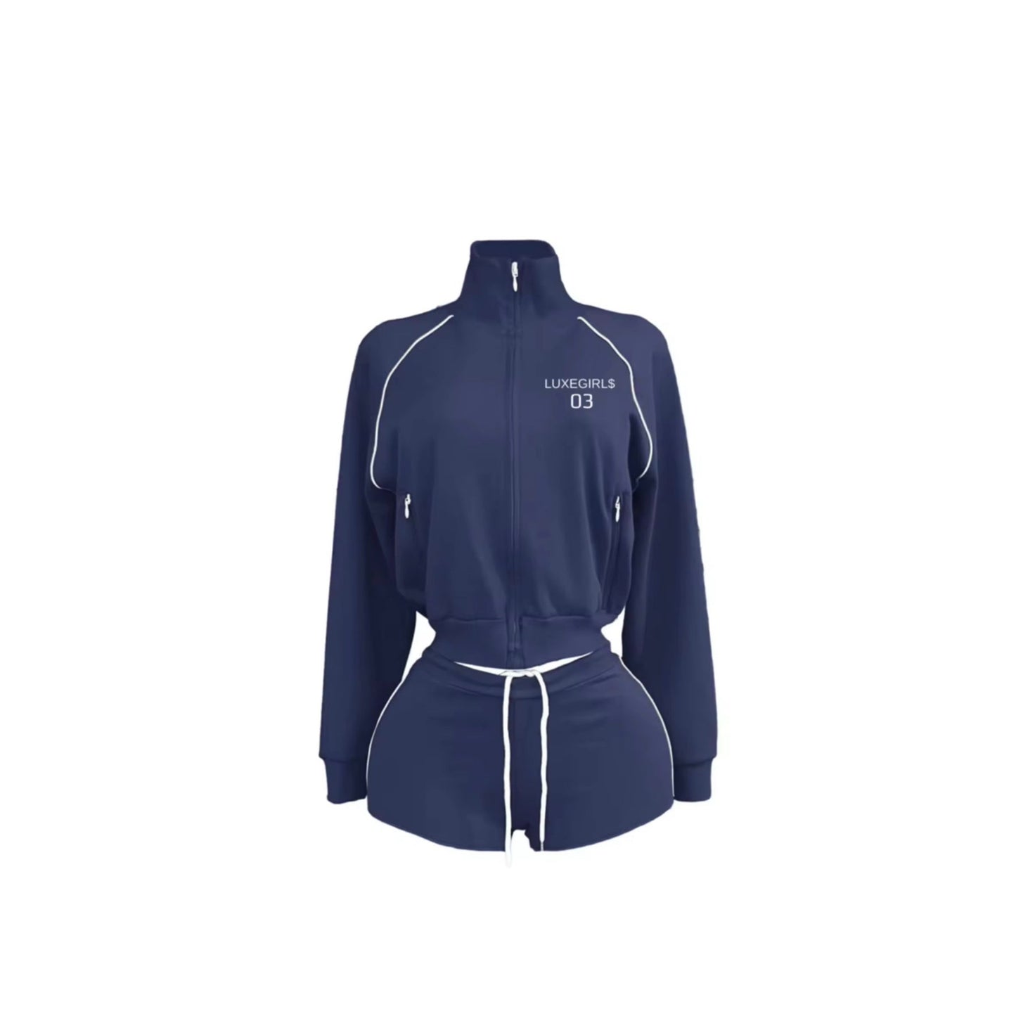 Navy blue varsity set